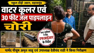 नकुल ढीढ़ी उद्यान में चोरी की घटना
